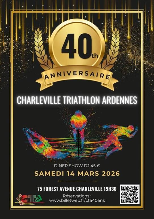Les 40 ans du Charleville Triathlon Ardennes