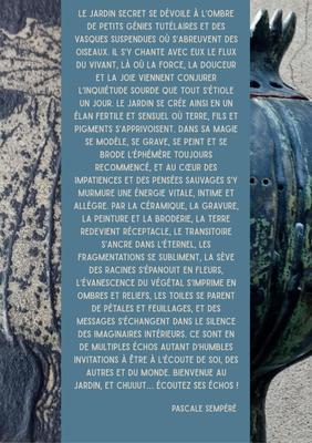 Exposition le Jardin Secret