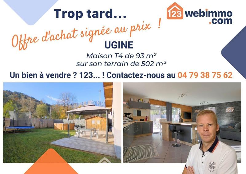 Maison - 93 m² - 4 pièces