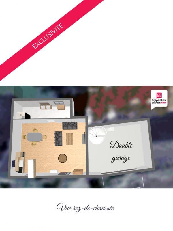 Maison - 125 m² - 3 pièces