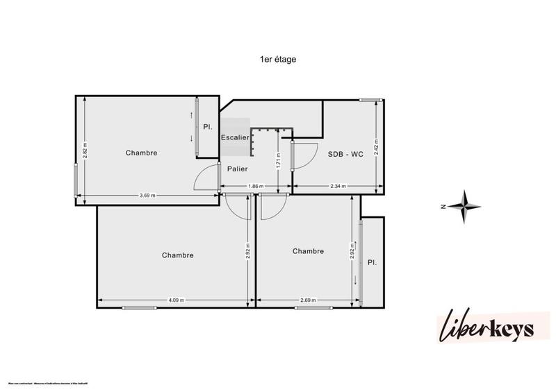 Duplex - 81 m² - 4 pièces