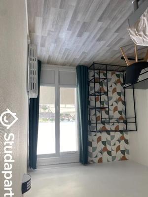 Chambre - 12 m² - 1 pièce