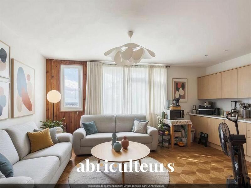 Appartement ancien - 66 m² - 3 pièces