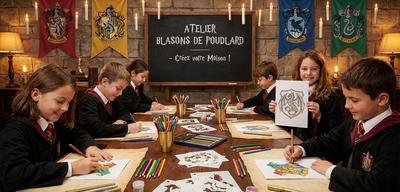 Harry Potter - Atelier dessiner ton blason