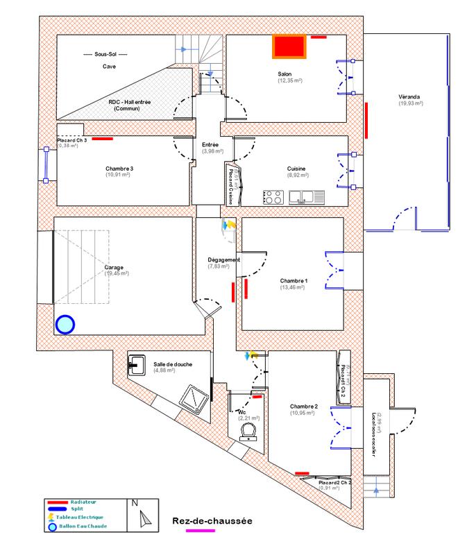Appartement - 104 m² - 5 pièces