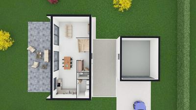 Terrain constructible - 1 100 m²