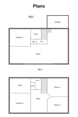 Maison - 90 m² - 5 pièces