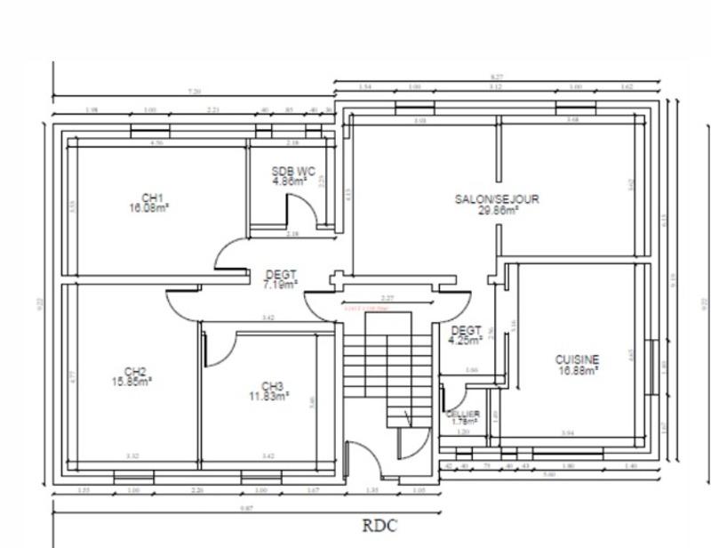 Immeuble - 297 m² - 14 pièces
