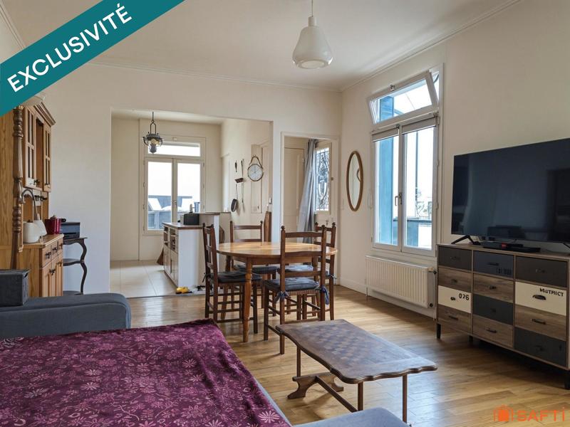 Maison de ville - 65 m² - 3 pièces