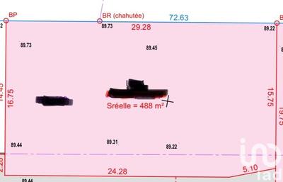 Terrain - 488 m²
