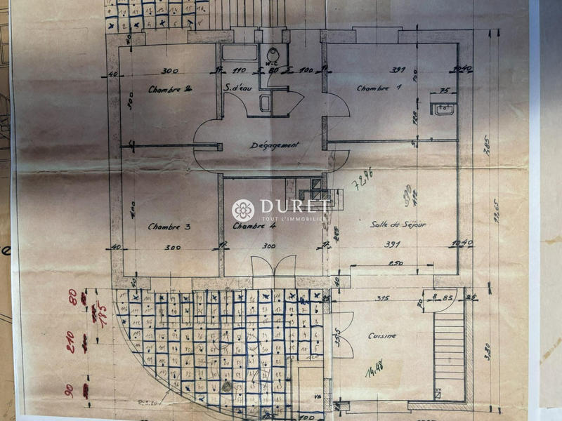 Maison ancienne - 89 m² - 4 pièces