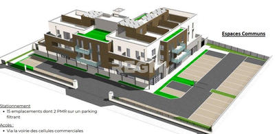 Appartement - 62 m² - 3 pièces