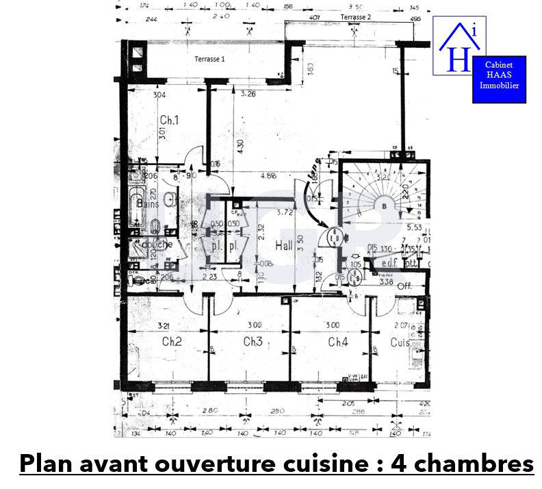 Appartement - 114 m² - 5 pièces
