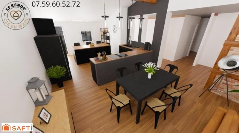 Appartement - 137 m² - 6 pièces