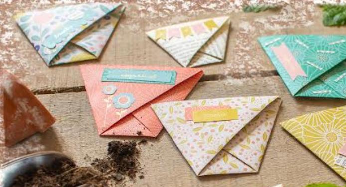 Stage Origami : Fabrication d'une Grainothèque