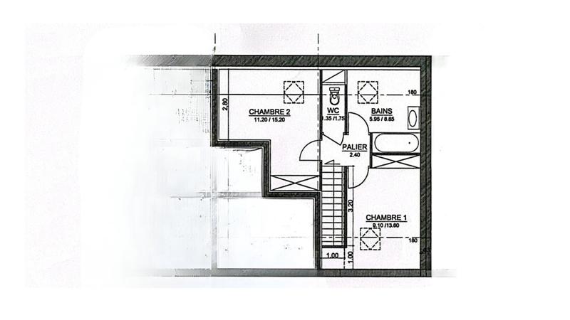 Maison - 74 m² - 6 pièces