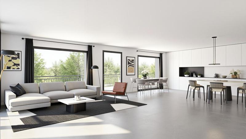 Appartement - 36 à 75 m² - 2 à 3 pièces