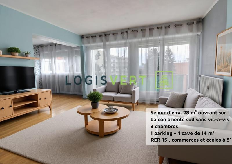Appartement - 90 m² - 5 pièces