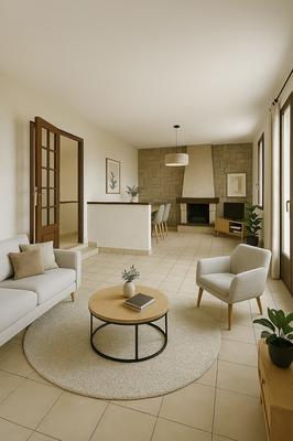 Maison ancienne - 100 m² - 5 pièces