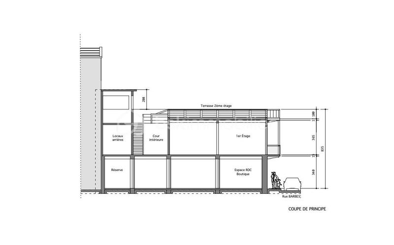 Immeuble - 340 m² - 2 pièces