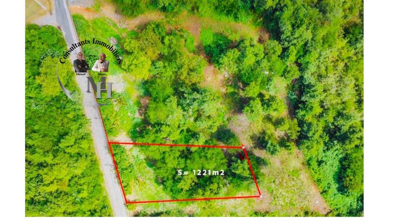 Terrain constructible - 1 221 m²