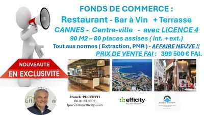 Fonds de commerce - 120 m²