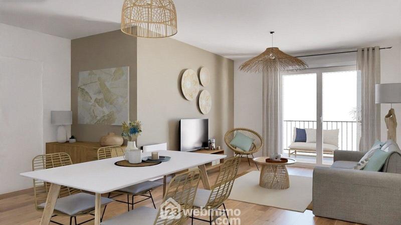 Appartement - 59 m² - 3 pièces