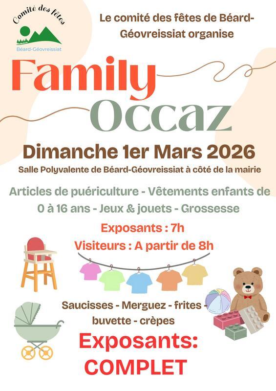 Bourse aux jouets - puériculture