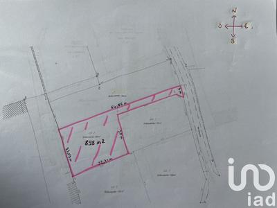 Terrain - 898 m²