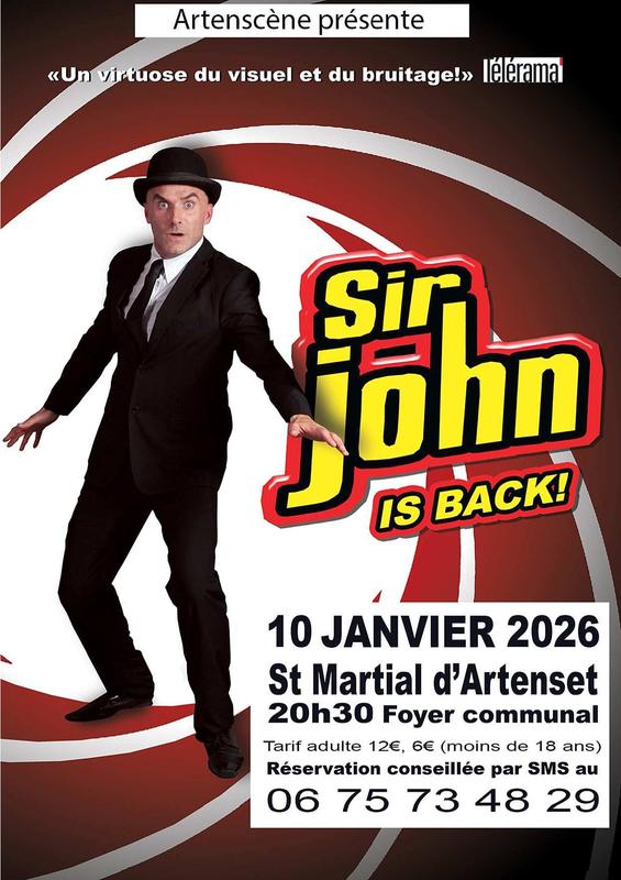 Sir John is back : visuel et bruitage