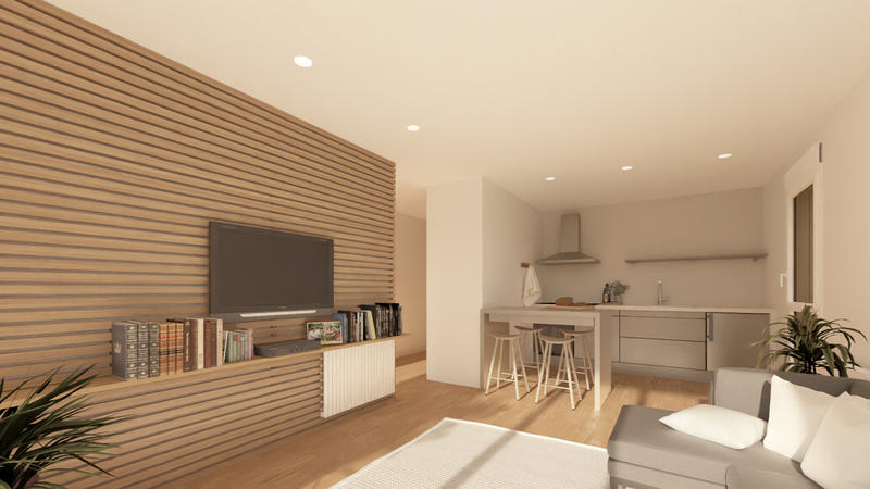 Appartement - 44 m² - 2 pièces