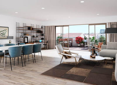 Appartement - 61 m² - 3 pièces