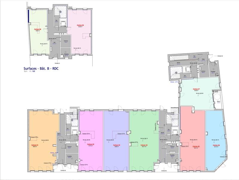 Local commercial - 45 m² - 1 pièce