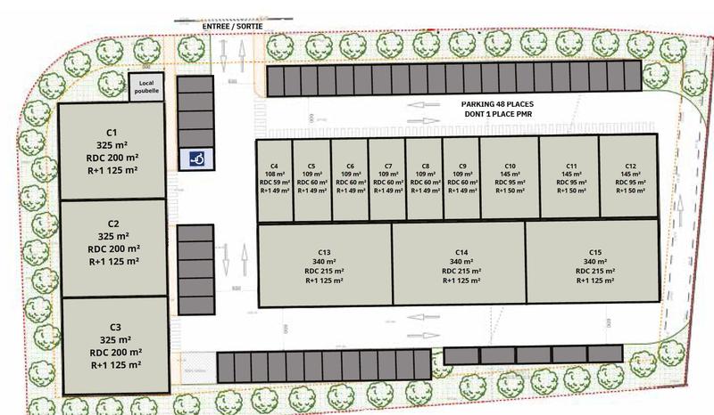 Local d'activités - 108 m²