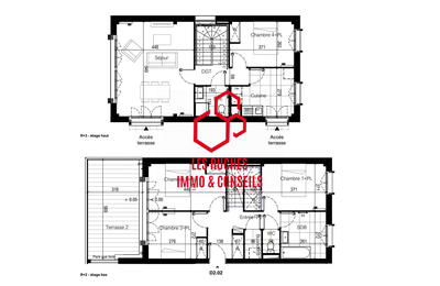 Duplex - 100 m² - 5 pièces