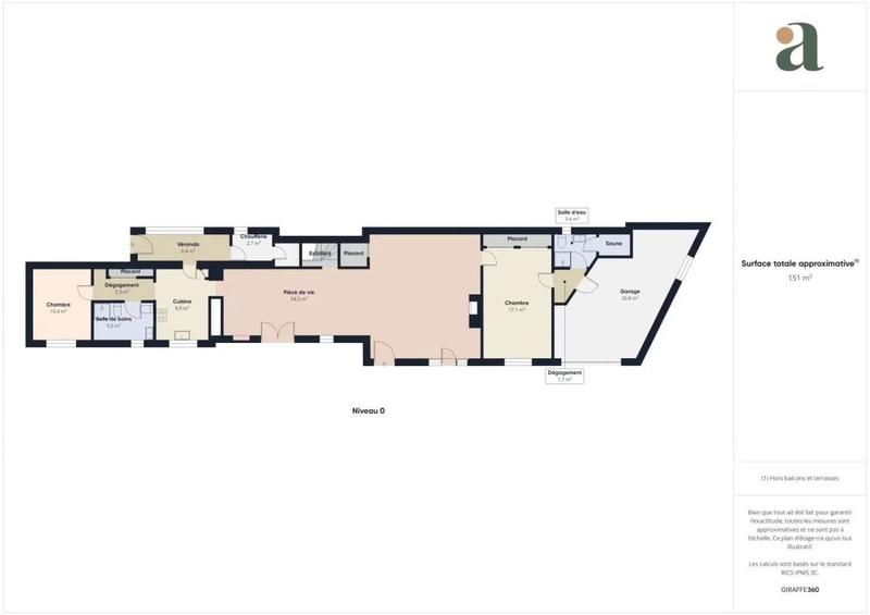 Maison ancienne - 155 m² - 6 pièces