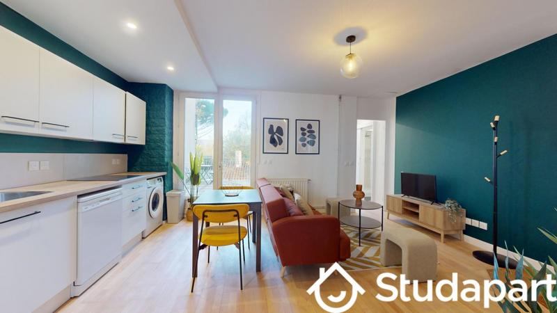 Chambre - 9 m² - 1 pièce