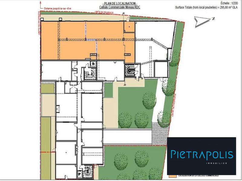 Local commercial - 297 m²