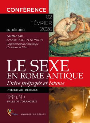 « le Sexe Dans la Rome Antique : Entre Prejuges et Tabous »