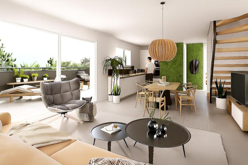 Appartement - 65 m² - 3 pièces