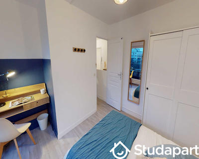 Chambre - 45 m² - 1 pièce