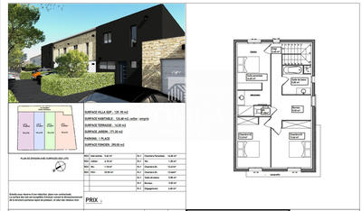 Villa - 130 m² - 5 pièces