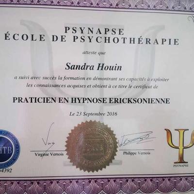 Sandra Houin Hypnothérapeute