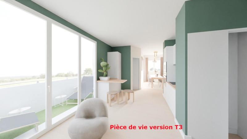 Appartement - 55 m² - 4 pièces