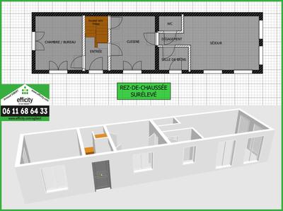 Maison - 100 m² - 5 pièces