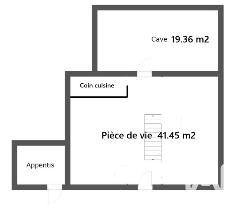 Maison - 77 m² - 4 pièces