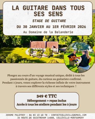 Stage "La Guitare dans tous les sens"