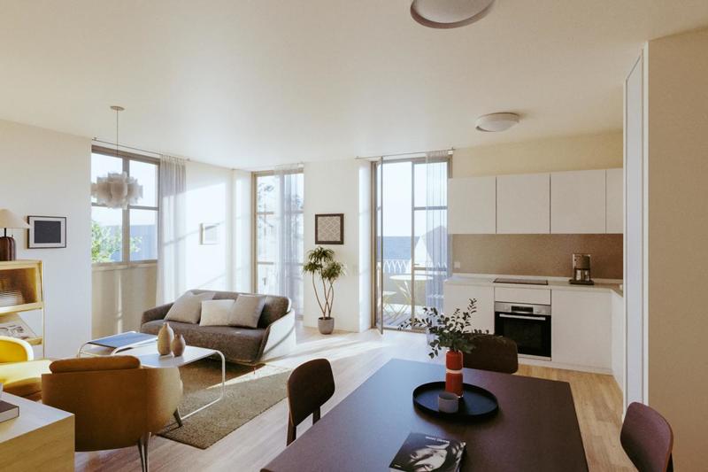 Appartement - 48 m² - 2 pièces