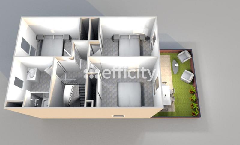 Maison - 77 m² - 4 pièces