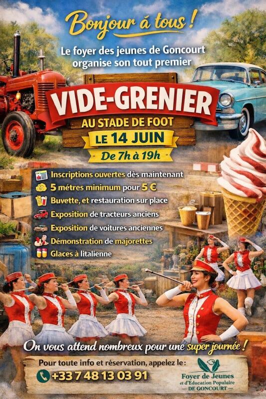 Vide grenier et artisans locaux